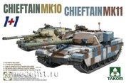 5006 Takom 1/72 Chieftain MK 10 & Chieftain MK 11 Две модели в коробке