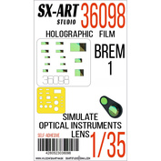 36098 SX-Art 1/35 Imitation of BREM-1 inspection instruments (Trumpeter)