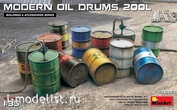 35615 MiniArt 1/35 Modern oil barrels 200L