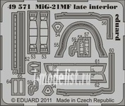 49571 Eduard 1/48 Фототравление для MiGG-21MF late interior S.A.