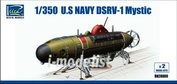 RN28009 Riich 1/350 U.S.Navy DSRV-1 Mystic (две модели в коробке) 