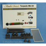 MDR4849 Metallic Details 1/48 Mk-54 Torpedo