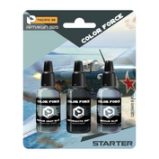 925 Pacific88 Набор красок AERO Советский истребитель Яковлев-9, 3 шт.