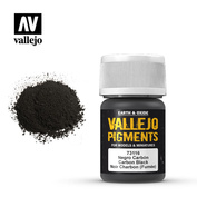 73116  Vallejo Пигмент худ. Угольный черный/SMOKE BLACK