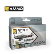 ATOM20904 Ammo Mig Набор ATOM Цвета FW 190 / ATOM FW 190 Colors Set (4 цвета)