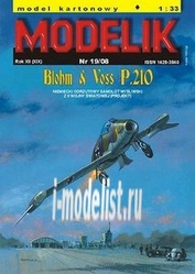 MD19/08 Modelik 1/33 Blohm and Voss P.210