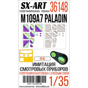 36148 SX-Art 1/35 Имитация смfromровых приборов M109A7 Paladin (RFM)