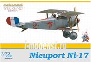 7403 Edward 1/72 Nieuport Ni-17 Biplane