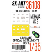 36108 SX-Art 1/35 Imitation of Merkava Mk viewing devices.3 BAZ (Meng)