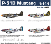 4467 Eduard 1/144 P-51D Mustang