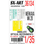 36134 SX-Art 1/35 Имитация смотровых приборов Merkava MK.2D (BT-037) (Border)