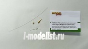 MPD310-7 Model Point 1/35 Antenna input and three-meter antenna for BTT equipped with R-168 radio stations. For installation on new and modernized after 2005 tanks and fighting vehicles T-72, T-80, T-90, BMP-2, BMPT.
