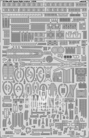 Eduard 53096 1/350 photo etched parts for IJN Agano light Cruiser 1/350
