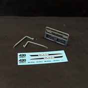 DMS-35227 ДМС 1/35 Конверсионный набор для Gecko Models 35GM0008, 35GM0010. Паллетные вилы и декаль