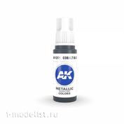 AK11201 AK Interactive Краска акриловая 3rd Generation кобальтовый синий, 17 мл