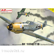 AZ7659 AZModel 1/72 Истребитель Bf 109E-7 „Schlacht Emils“