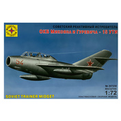 207230 Modeler 1/72 Soviet fighter jet OKB Mikoyan and Gurevich MIC-15 UTI