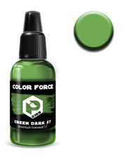 арт.0159 Pacific88 Краска акриловая Color Force Зелёный тёмный S7 (Green Dark S7)