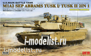 RM-5026 Rye Field Model 1/35 M1A2 SEP Abrams TUSK I /TUSK II with full interior