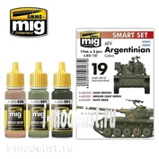 AMIG7167 Ammo Mig AFV ARGENTINIAN COLORS