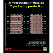 RM-2029 Rye Field Model 1/35 Set of mobile tracks for Tiger I (early), 3D printing
