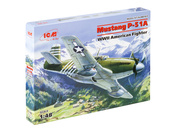 48161 ICM 1/48 Mustang P-51A, US air force.