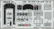 FE1010 Eduard photo etched parts for 1/48 Yak-1B