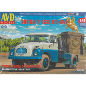 1589AVD AVD Models 1/43 Тягач Tatra T-138 NT 4x4