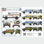 ASK35046 All Scale Kits (ASK) 1/35 Набор декалей для Ти/Ти-М/СПМ-2 (Милиция/Полиция/ОМОН)