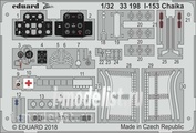 33198 1/32 Eduard photo etched parts for the I-153 Chaika