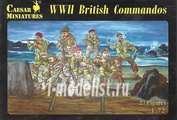73 Caesar miniatures 1/72 Фигуры Британские коммандос Вторая Мировая Война
