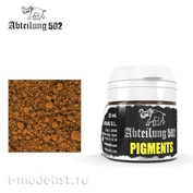 P042 Abteilung 502 Pigments Rust yellowish