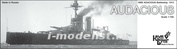 КВ70478 Комбриг 1/700 HMS Audacious Battleship, 1913