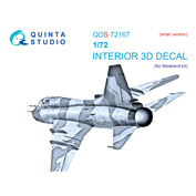 QDS-72167 Quinta Studio 1/72 3D Декаль интерьера кабины С-17УМ3 (Modelsvit) (малая версия)