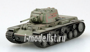 36289 Easy model 1/72 Assembled and painted tank model KV-1 mod. One thousand nine hundred forty two 