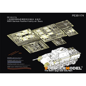 PE351174 Voyager Model 1/35 Photo Etching for Panther A Early Version Basic