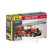 80780 Heller 1/24 Пожарная машина 	CAMION POMPIERS BONNEVILLE
