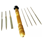 MW-2174 MANWAH Точный напильник для моделирования с ручной дрелью (для сверл диаметром 0,2-3,0 мм)