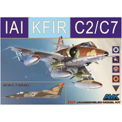 86002 AMK 1/72 Самолёт Kfir C-2/C-7 IAI