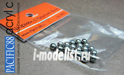 88411 Pacific88 steel Balls for stirring paint 4mm. 20pcs. 
