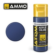 ATOM20108 Ammo Mig Акриловая краска ATOM COLOR Берлинская лазурь / Prussian Blue