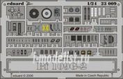 23009 Eduard photo etched parts for 1/24 Bf 109G-2 placards S. A.