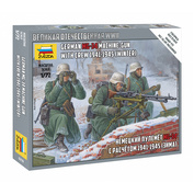 6210 Звезда 1/72 Немецкий пулемёт MG-34 с расчётом 1941-1945 (зима)