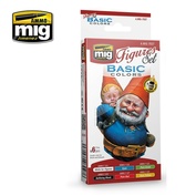 AMIG7027 Ammo Mig Набор акриловых красок базовые цвета / Basic Colors Figures Set