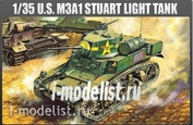 13269 Academy 1/35 M3A1 Stuart Light Tank