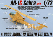 SH72274 Special Hobby 1/72 Ah-1G Cobra Late