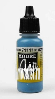 71111 Vallejo acrylic Paint `Model Air` UK Mediterranean blue / UK Mediterranean Blue 