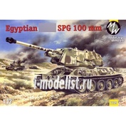 7239 Military Wheels 1/72 Egyptian 34 with gun Spg 100 mm