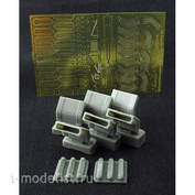 MDR4819 Metallic Details 1/48 Add-on kit for AH-64 Apache. Exhaust Pipes