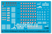 ep 1236 Peddinghaus-decals 1/72 Декаль 8,8 cm Flak markings Hermann Goring Division